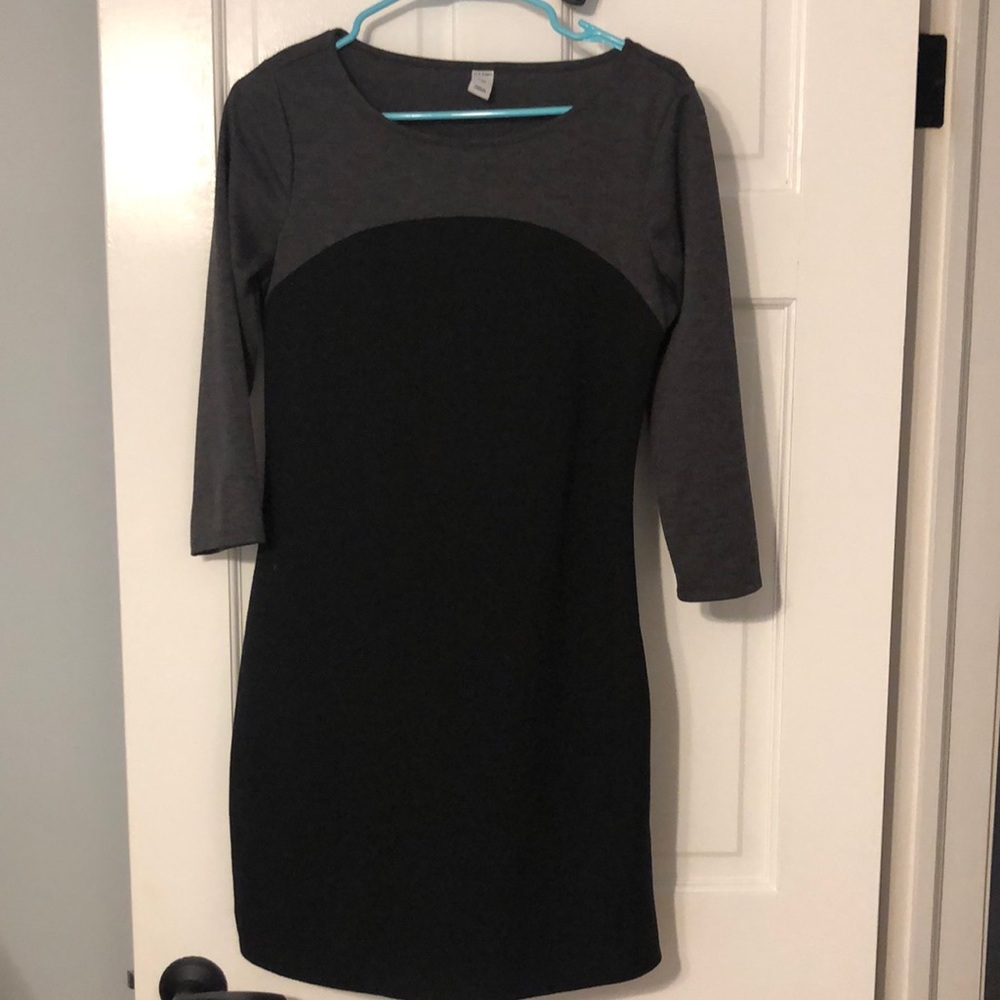 Old navy gray black dress S